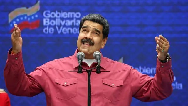 Maduro festeja.