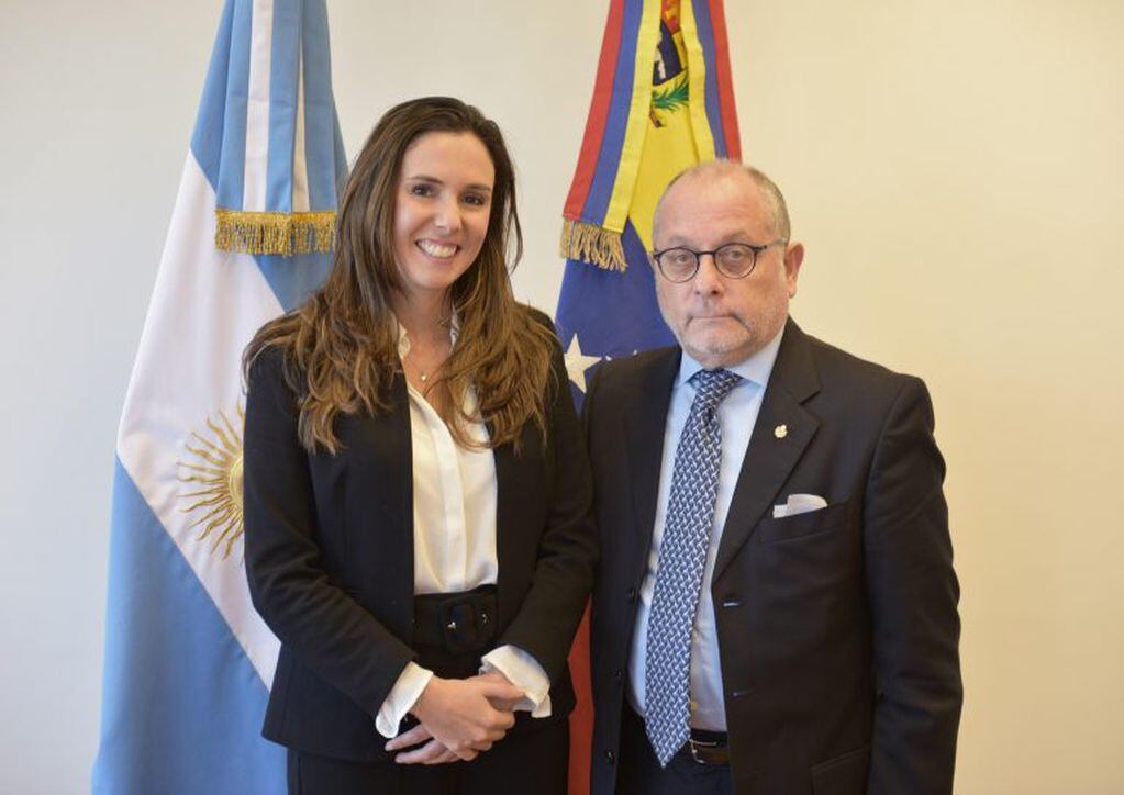 El Gobierno de Argentina le había entregado a Elisa Trotta las credenciales que la acreditaban como "representante" en el país. (EFE)