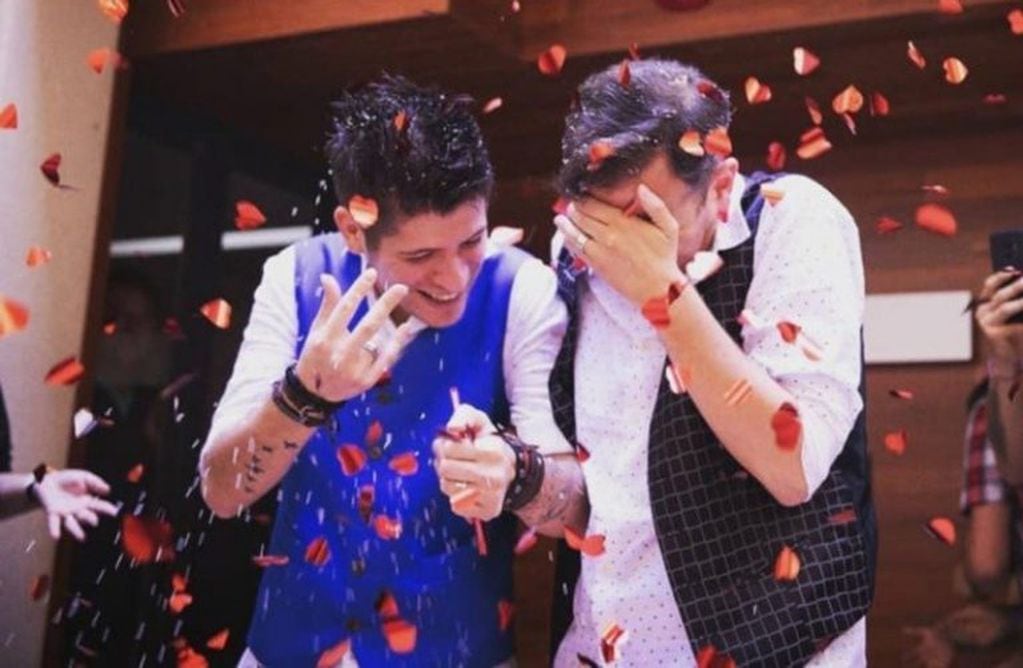 Matías Bertolotti y Gabriel Kordich se casaron el 7 de noviembre de 2019. (Instagram/@matute_emanuel)