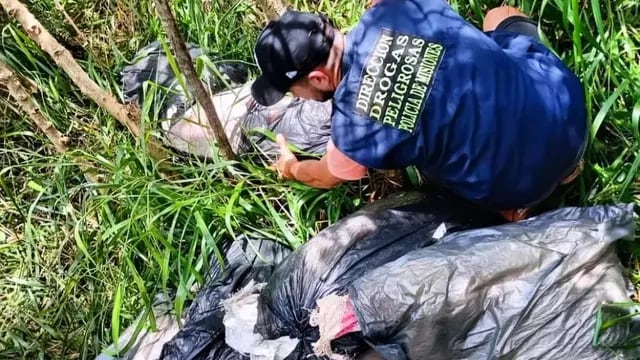 Secuestran casi 100 kilos de marihuana en Cerro Corá
