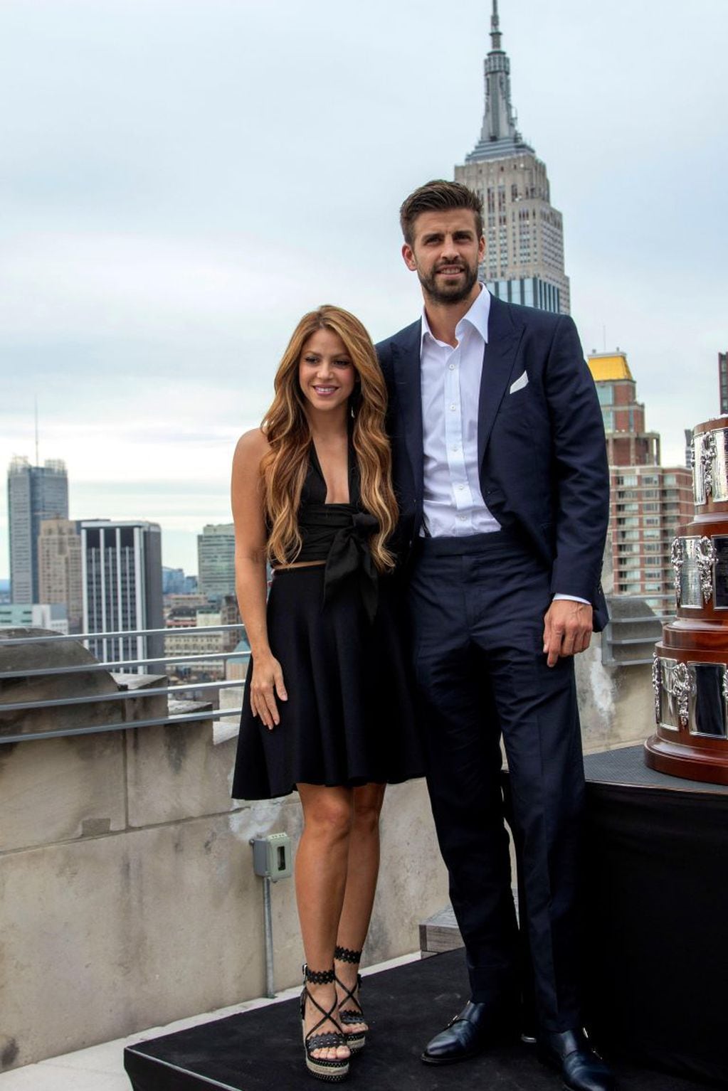 Shakira no quiere casarse con Piqué, sino que prefiere que sigan siendo novios.
EFE/Miguel Rajmil