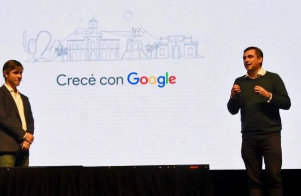 Ramón Mestre en el evento de Google.