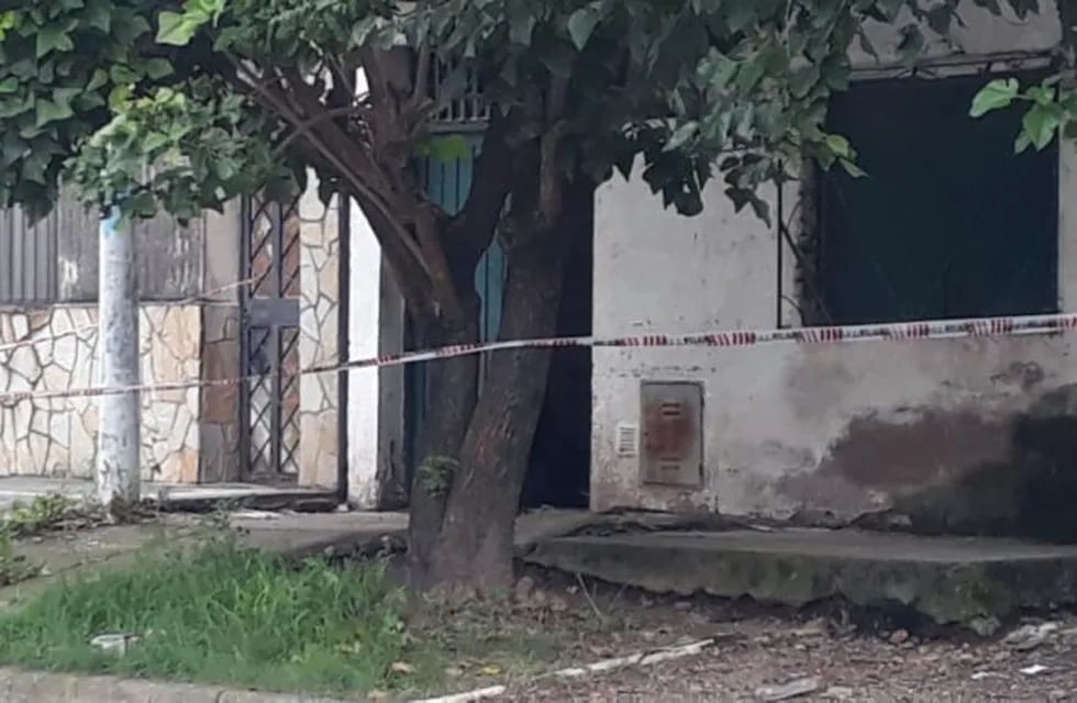 La casa dónde fue asesinado el hombre de 63 años.
