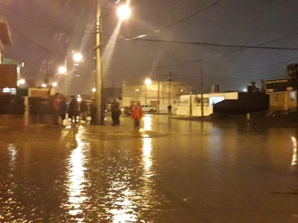 Lluvia en Comodoro