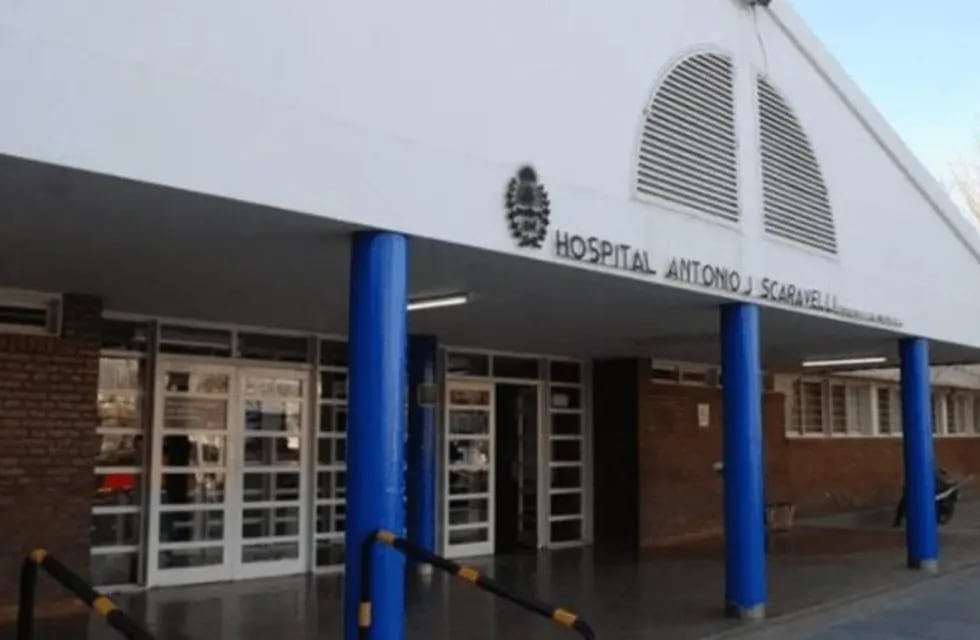 La pareja que resultó herida se encuentra internada en el Hospital Scaravelli en observación. Gentileza