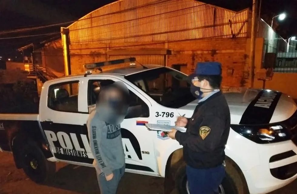 La policía demoró a seis personas por incumplimiento de la cuarentena en Oberá