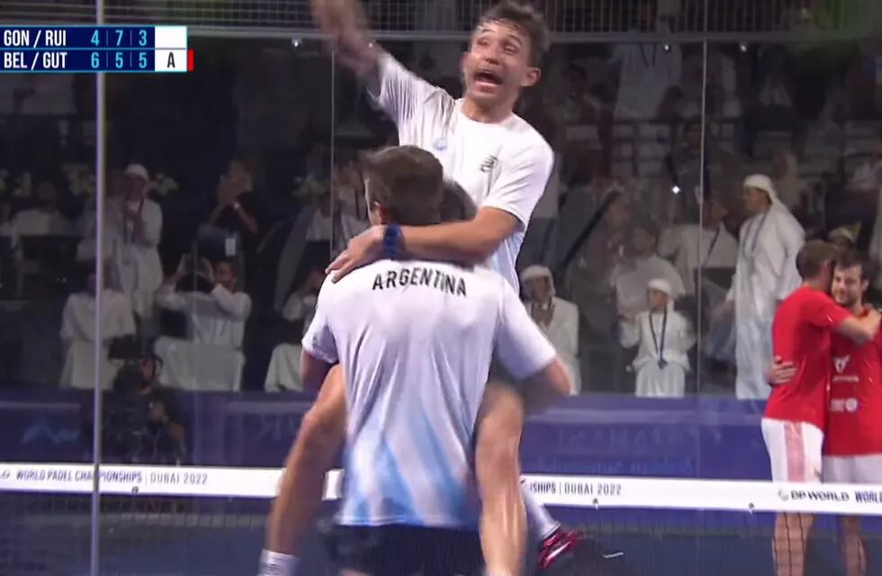 "Sanyo" y "Bela" ganaron el último partido y Argentina se consagró campeón mundial.