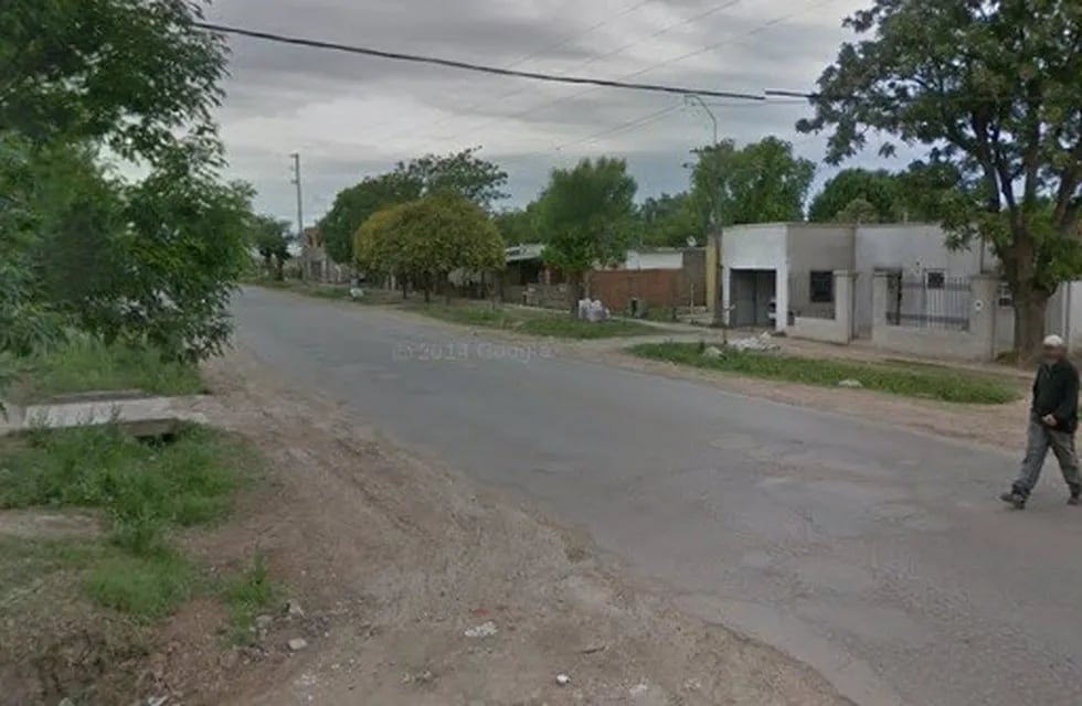Un joven amenazó a su hermano en la zona norte de San Nicolás. (Street View)