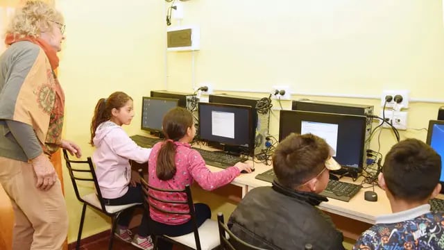 Sala de Informatica en Casita Arroyito