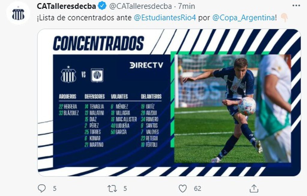 Hincapién ya no está en los planes de Cacique Medina, tampoco para Copa Argentina.