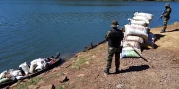 Prefectura Naval Argentina secuestró cargamento de soja ilegal en El Soberbio