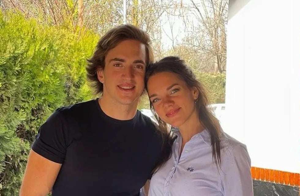 Los hermanos Nicolás y Giuliana Lucoski .