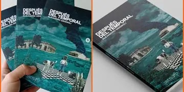 El escritor tresarroyense Alejandro Grignoli presenta su libro “Después del temporal”