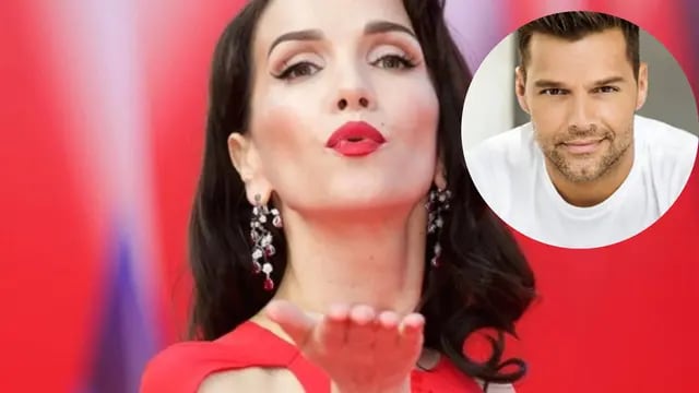 ¡Natalia Oreiro y Ricky Martin se besaron! La actriz recordó su inolvidable encuentro con el cantante