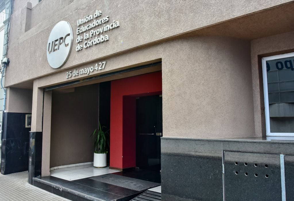 Uepc. Unión de educadores de la Provincia de Córdoba. (Christian Luna / La Voz)