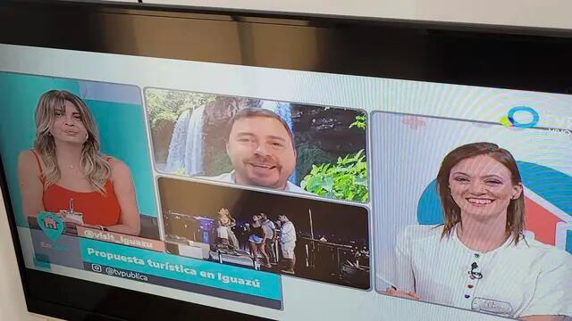 El destino Puerto Iguazú fue destacado en el programa "En Casa" de Canal 7 Tv Pública