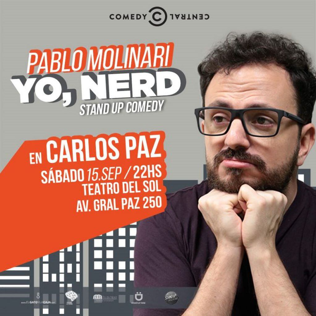 "Yo Nerd" en Carlos Paz