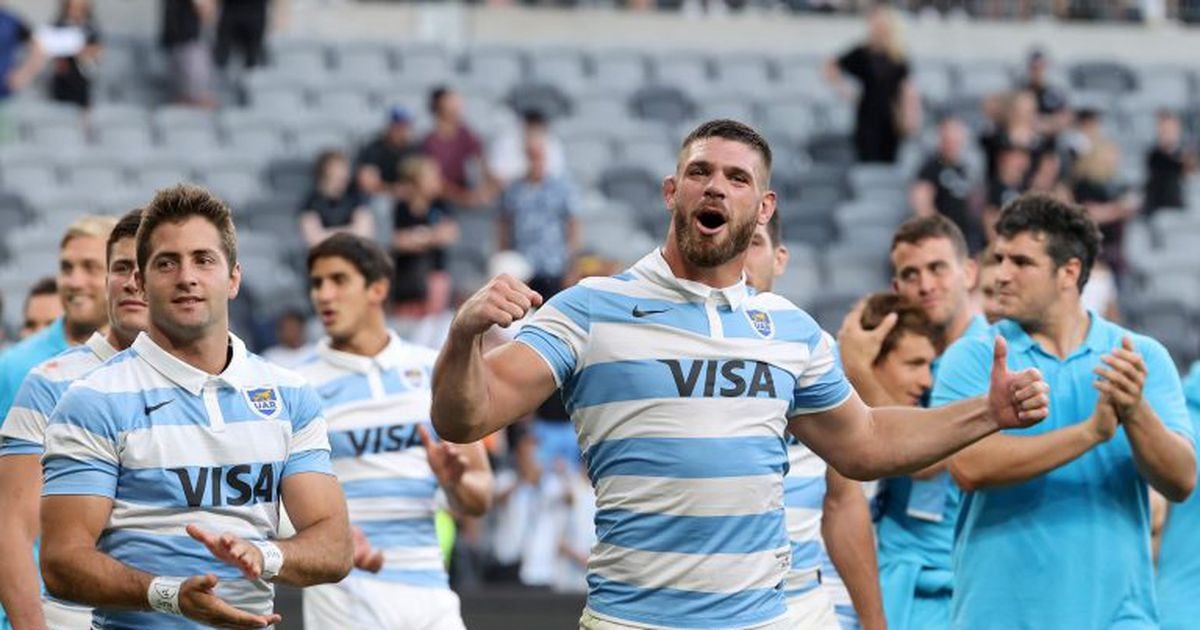 Los Pumas ahora son la octava selección de rugby del mundo Vía País