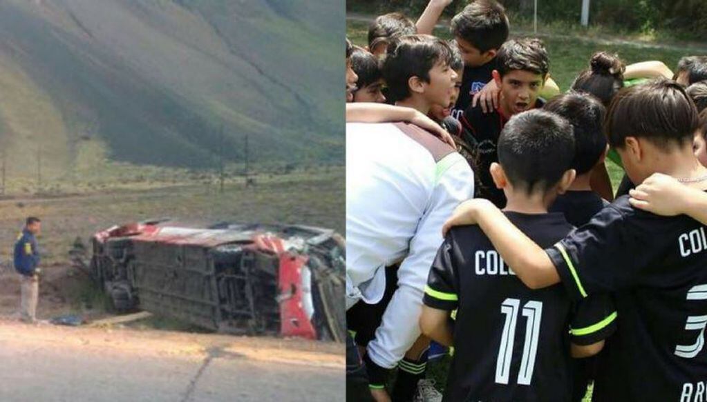 El accidente de la escuela de fútbol de Colo Colo, Chile.
