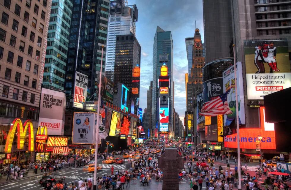 Este domingo se vivieron momentos de tensión tras una explosión en Times Square. Foto: Archivo.