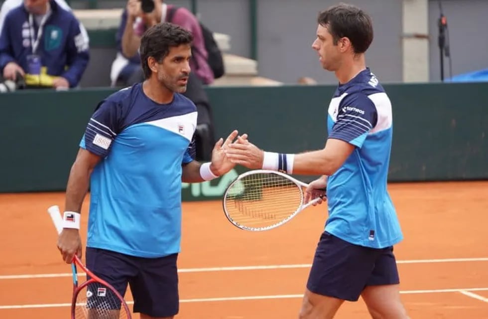Horacio Zeballos y Máximo González en Copa Davis.