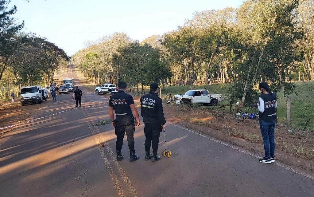 Siniestro vial en Santiago de Liniers dejó como saldo un motociclista fallecido.