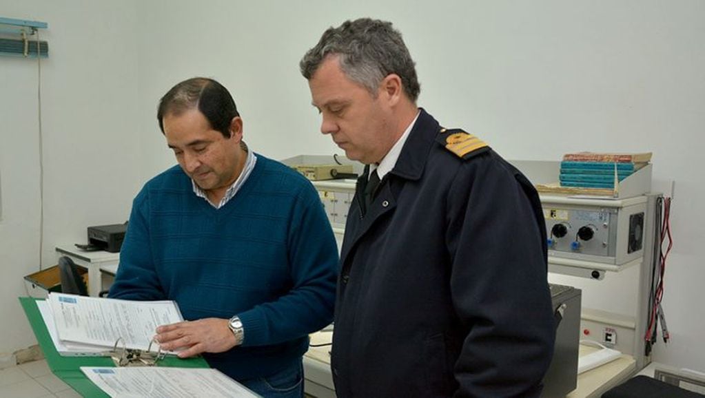 Jefe de Departamento, Capitán de Fragata Alberto Daniel Pericoro