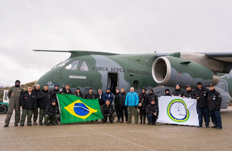 Tierra del Fuego brindó apoyo logístico al Programa Antártico de la Marina de Brasil