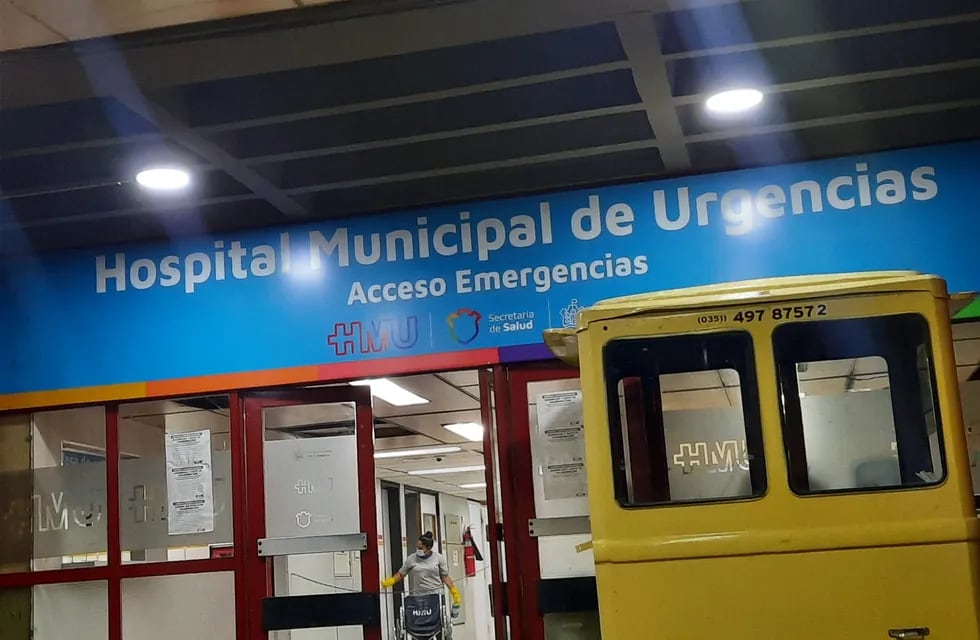 El hombre se encuentra internado en el Hospital de Urgencias de Córdoba. (Lara Dominizi/CUP)