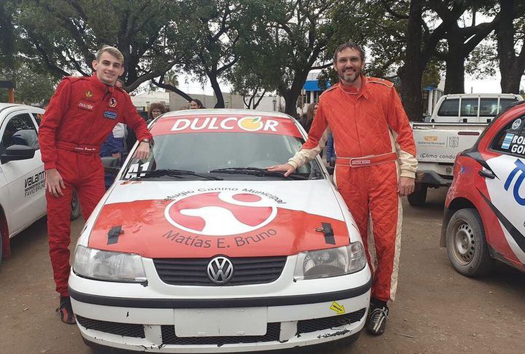 Mario y Nicolás Bruno Rally Arroyito