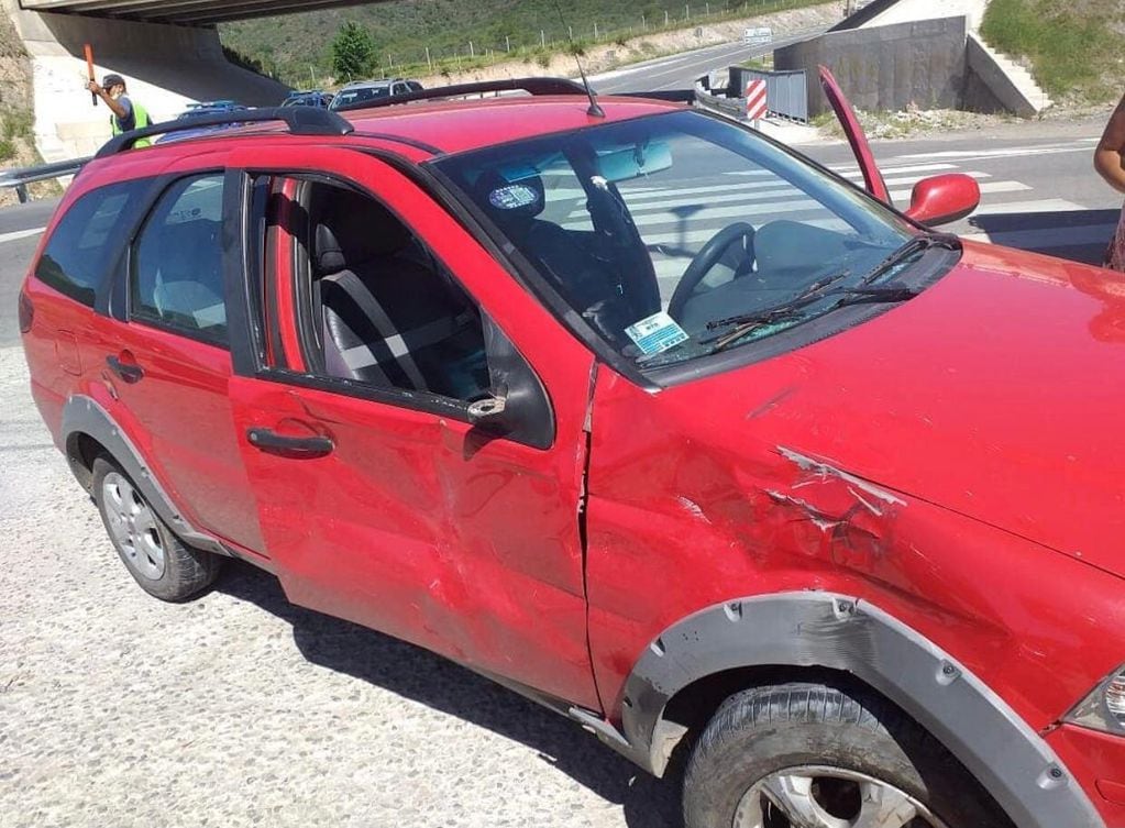 Accidente vehicular en la localidad vecina de San Antonio de Arredondo.