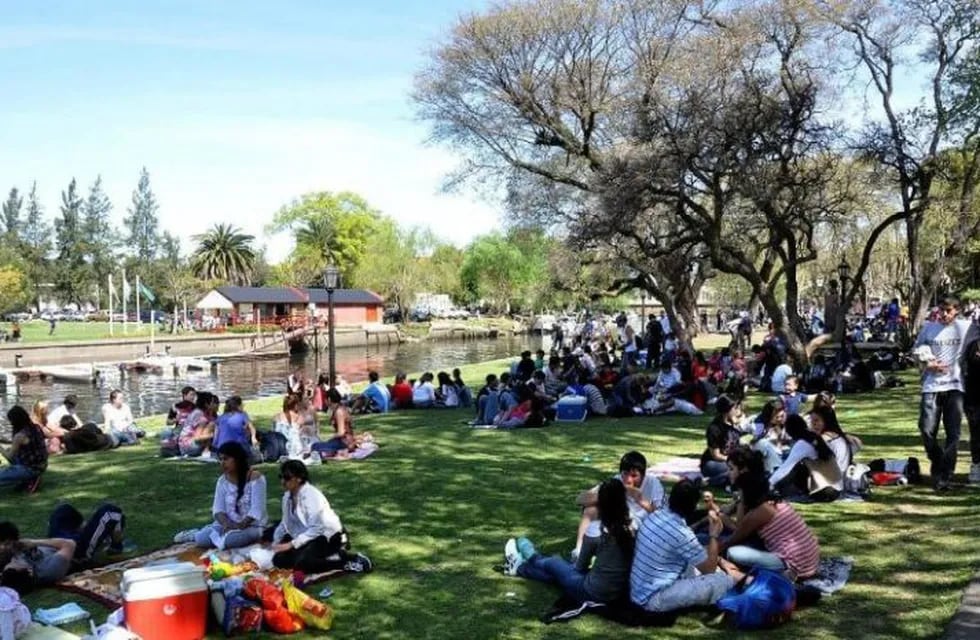 Fiesta de la primavera en Carlos Paz.