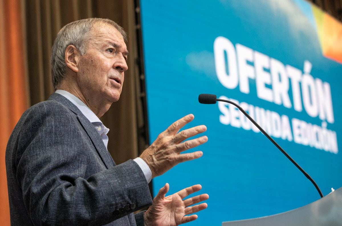 El gobernador Juan Schiaretti fue el encargado de anunciar la segunda edición de Ofertón.