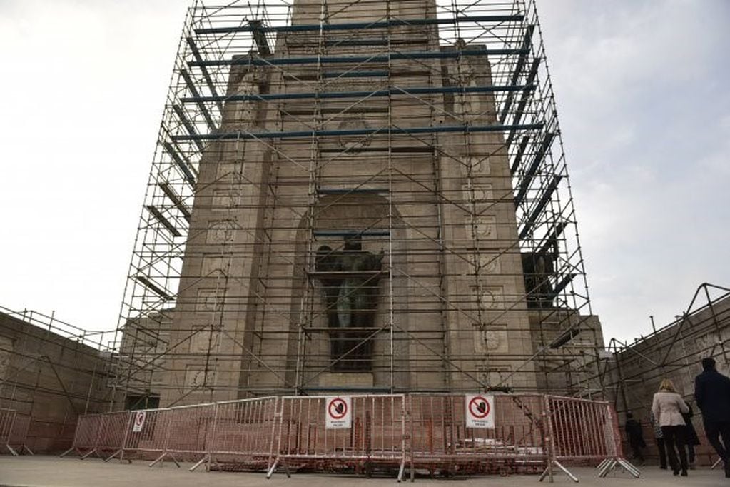 Obras en el Monumento: Nación retoma el plan original y más ambicioso de remodelación