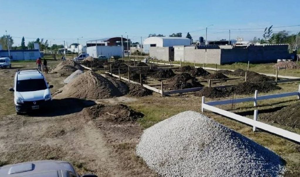 Comenzaron las obras en Viviendas Municipales en Arroyito