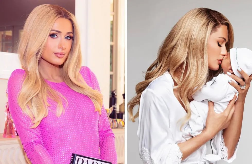 Paris Hilton abrió debate con las tiernas fotos de su hijo: ¿Le hicieron Photoshop al bebé?.