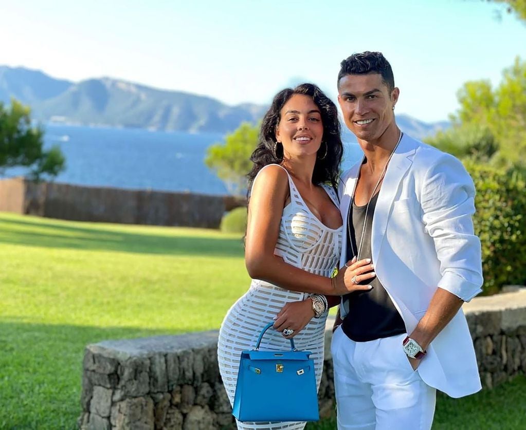 Georgina Rodríguez y Cristiano Ronaldo ya tenía una hija juntos.