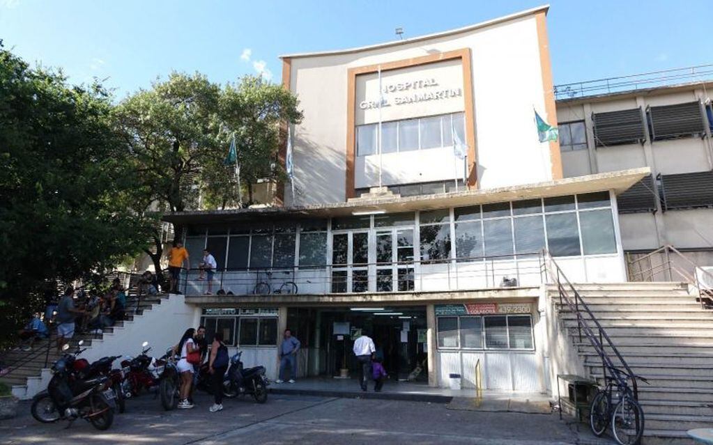 Nicolás Gatti fue trasladado al Hospital San Martín (Foto:Web)