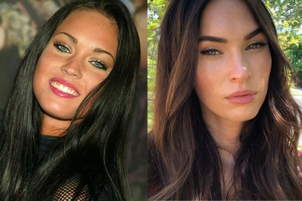 El Antes Y Después De Megan Fox Así Lucía La Actriz Antes De Las