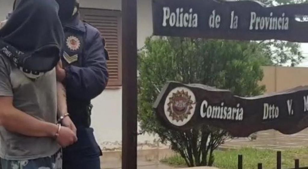 Vicuña Mackenna. Un detenido por el crimen de Vaudagna (Gentileza LV16.com).