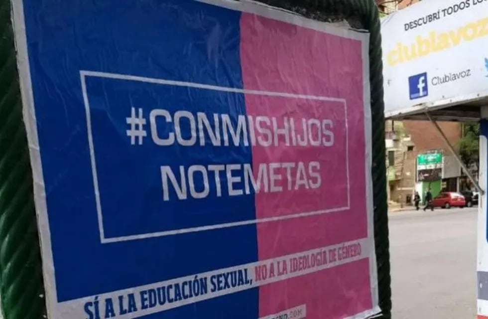 Imagen archivo. #Conmishijosnotemetas La campaña contra la Ley de Educación Sexual Integral encabezada por sectores religiosos.