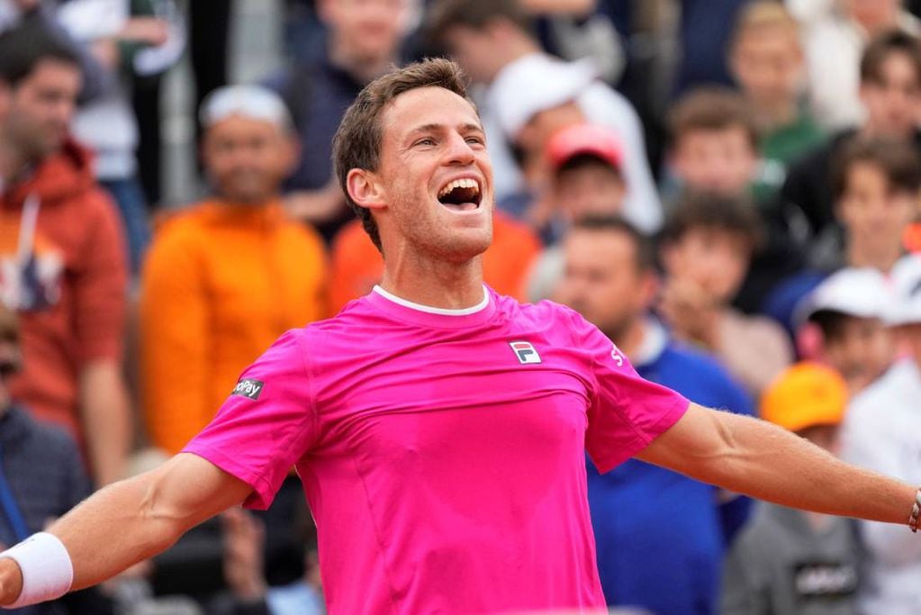 Diego Schwartzman se impuso por  6-3, 6-1 y 6-2 ante el búlgaro.