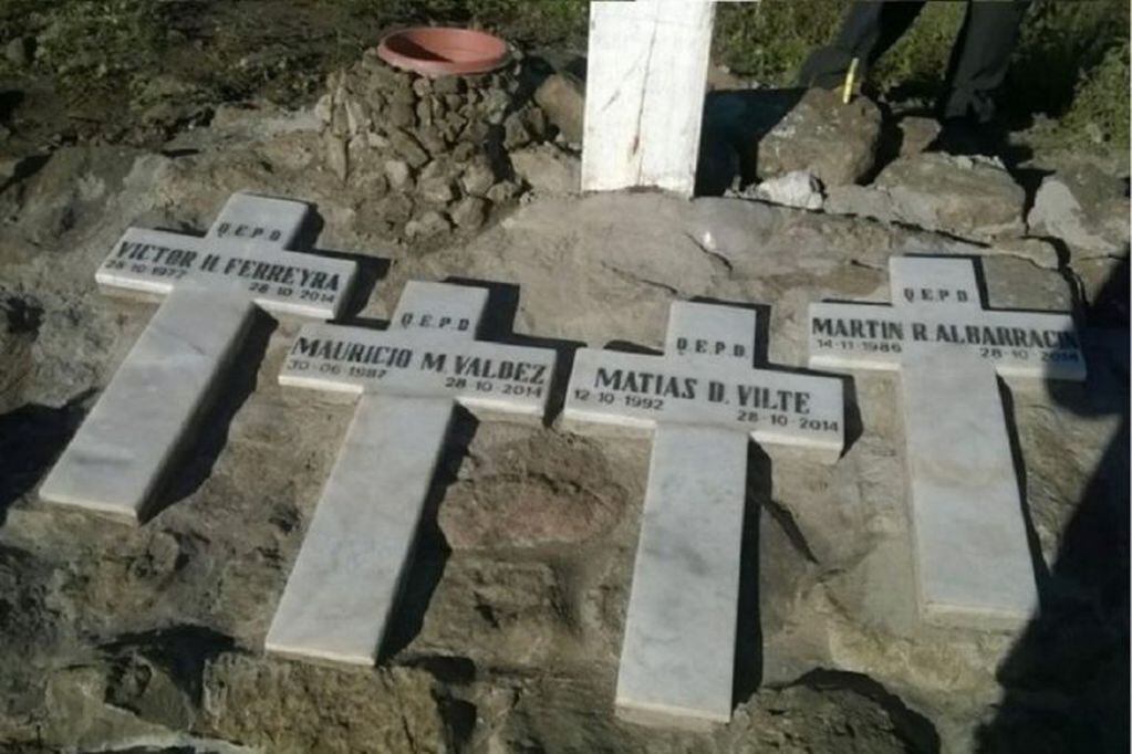 Brigadistas caídos en Guachipas. (Fiscales Penales de Salta)