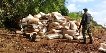 Prefectura incautó cargamento ilegal de maíz y soja en Eldorado