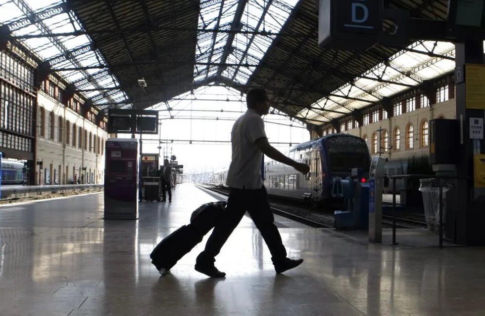 Estación de trenes de Saint Charles, en Marsella. Foto: AP.