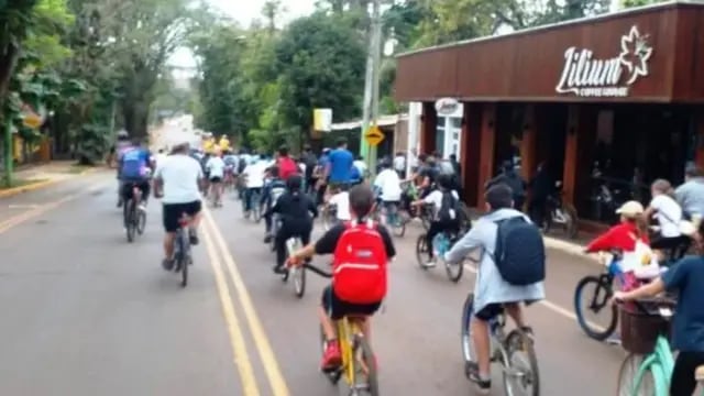 Aniversario de Puerto Iguazú: con el éxito de la bicicleteada, más actividades de agasajo se suman