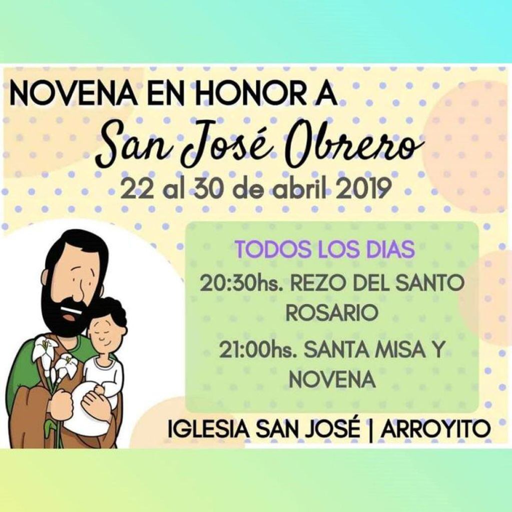 Invitacion San José Obrero