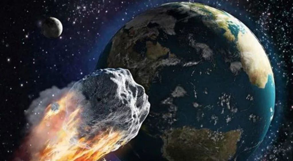 La NASA aseguró que un asteroide gigante podría impactar contra la Tierra (Imagen ilustrativa)