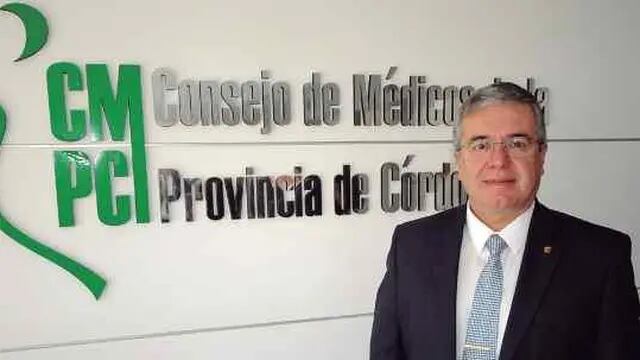 Andrés de León, presidente del Consejo de Médicos.