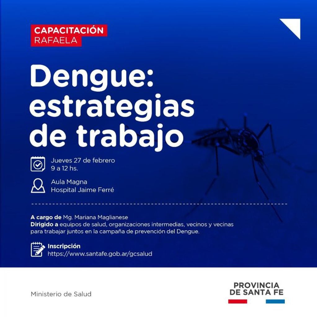 Capacitación sobre dengue